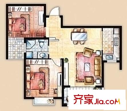 新華舍 戶型圖