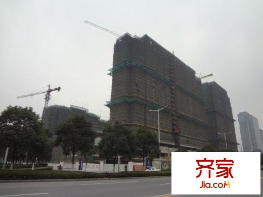 和興東城三期1號(hào)樓工程進(jìn)度圖（2012.02）