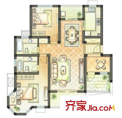 風景英倫  戶型圖