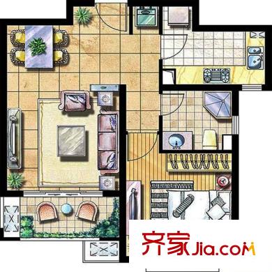 風景英倫  戶型圖