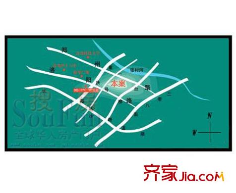 魯岳夢(mèng)境江南交通圖
