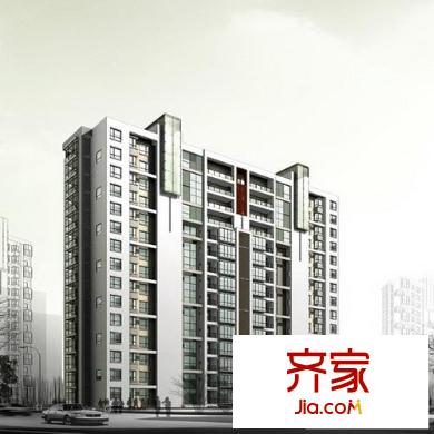 魯岳夢(mèng)境江南外景圖南北立面圖