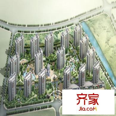 魯岳夢(mèng)境江南外景圖鳥(niǎo)瞰圖