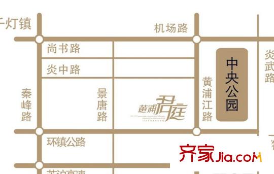 黃浦君庭交通圖