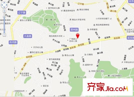 廣饒路小區(qū)交通圖