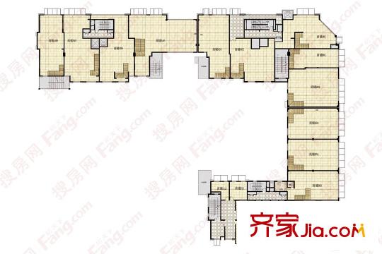 中央廣場(chǎng)三角花園南區(qū)商鋪2F 1室1廳1衛(wèi)1廚