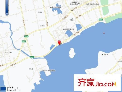 青島海上嘉年華交通圖