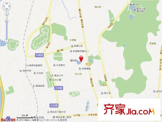 陽光香蜜湖交通圖