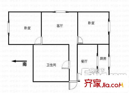 青峰路小區(qū) 戶型圖