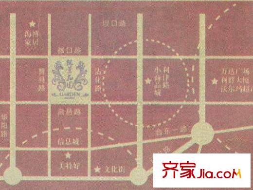 凱景花園交通圖