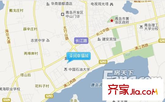 澤潤(rùn)幸福城交通圖1
