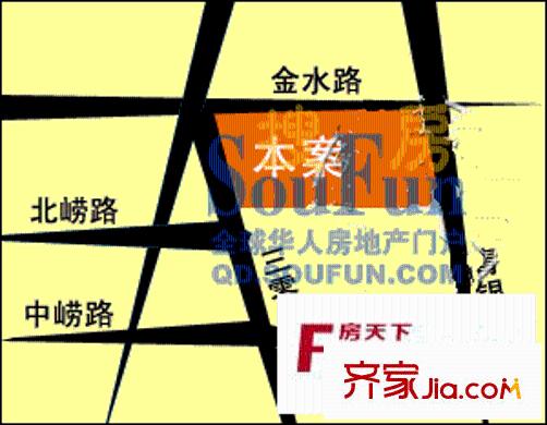 金秋小區(qū)交通圖