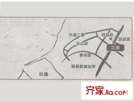 海逸景園交通圖