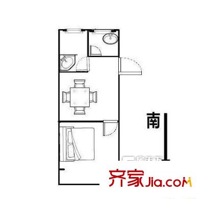 御景山莊 戶型圖