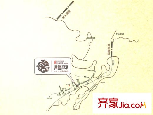 新華錦龍邸交通圖
