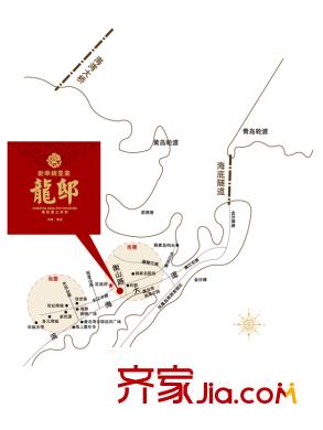 新華錦龍邸交通圖區(qū)位圖