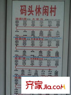 新華錦龍邸配套圖周邊配套之周邊站牌