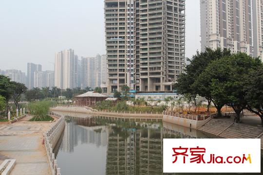 尚东柏悦府项目项目50米的河涌改造工程