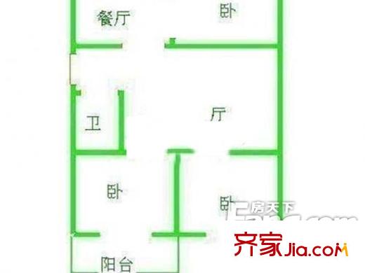 錦江新村 戶型圖