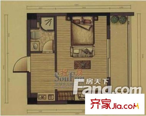 鴻瑞苑 戶型圖