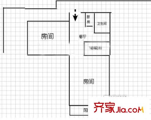 化肥廠華林路單位宿舍 戶型圖
