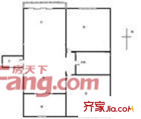 華苑公寓 3室 戶型圖