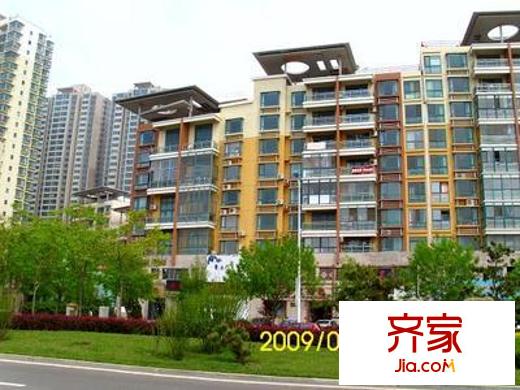 傲海星城外景圖一期 