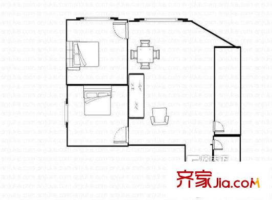 國際明珠 戶型圖