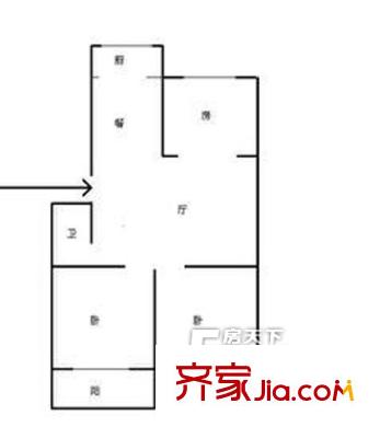 福大怡園 3室戶型圖