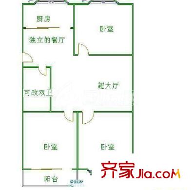 首山新居 戶型圖