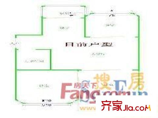 雙安花園 戶(hù)型圖