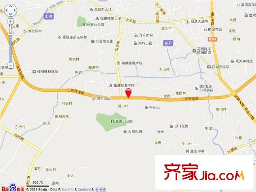首山新居交通圖