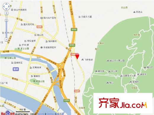 沁園春交通圖