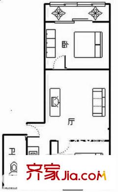 廣宇新村 2室戶型圖