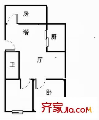 豪成花園 3室戶型圖