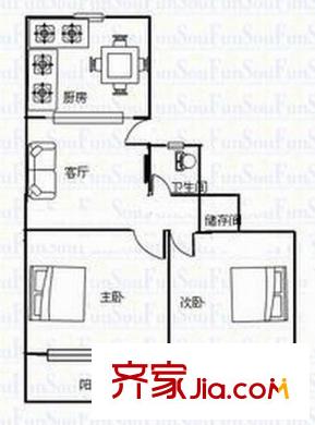 福順新村 戶型圖