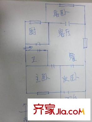 鳳凰北電視臺宿舍 戶型圖