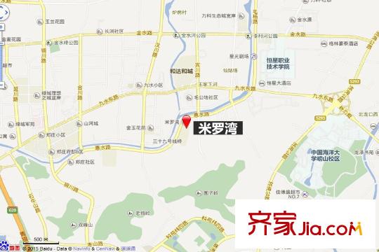 米羅灣區(qū)位圖