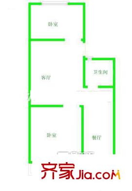 乃裳園 2室戶型圖