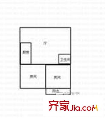 乃裳園2室戶型圖