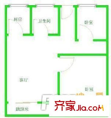 鴻發(fā)公寓 戶型圖