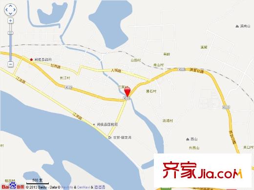 新城麗景交通圖