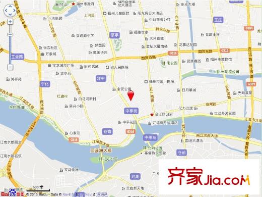 達(dá)文里新村交通圖
