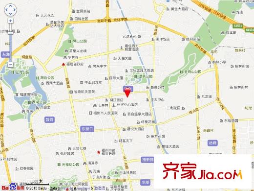 外經(jīng)貿(mào)廣場(chǎng)交通圖