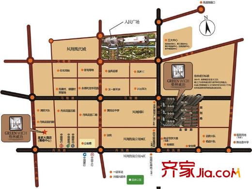 格林威治交通圖