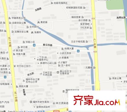 鼓樓里交通圖