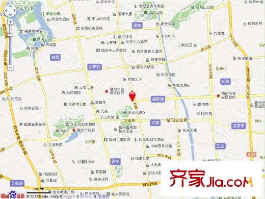 建華溫泉公寓二期交通圖