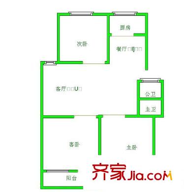 欣泰花園 戶型圖
