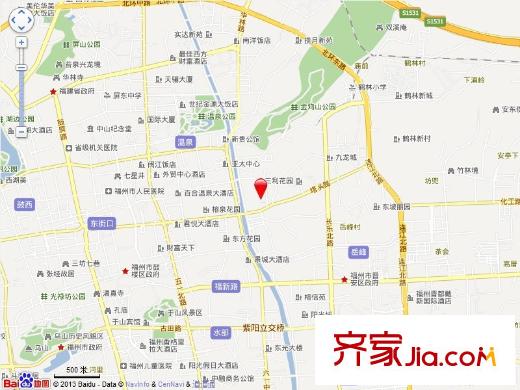 平方米尾新村交通圖