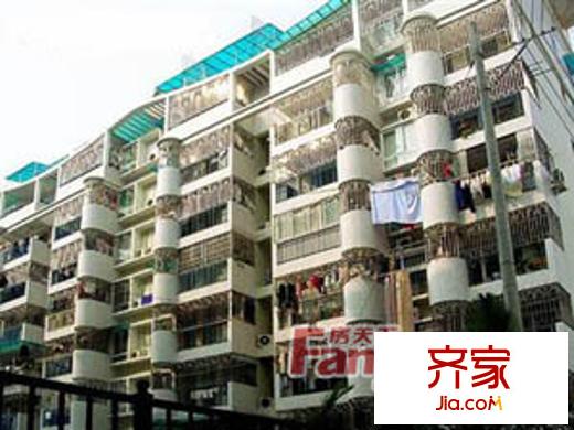 城守前新村外景圖 